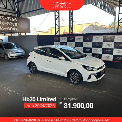 HYUNDAI HB20 1.0 12V FLEX LIMITED PLUS MANUAL